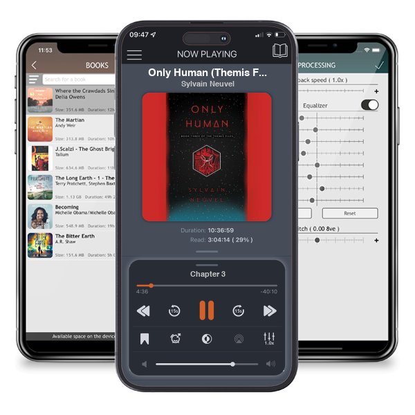 Download fo free audiobook Only Human (Themis Files, #3) by Sylvain Neuvel and listen anywhere on your iOS devices in the ListenBook app.