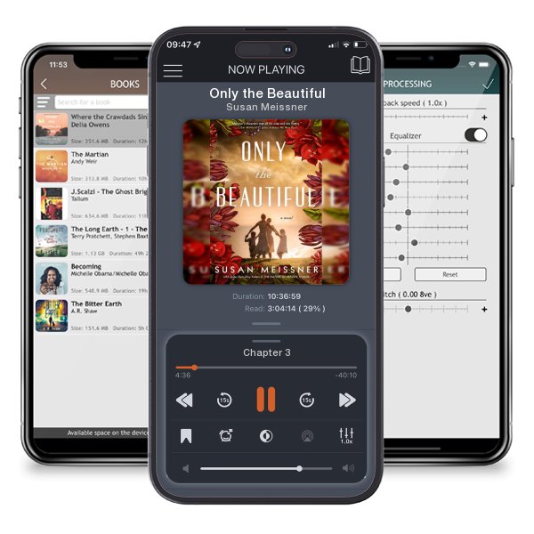 Download fo free audiobook Only the Beautiful by Susan Meissner and listen anywhere on your iOS devices in the ListenBook app.