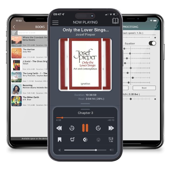 Download fo free audiobook Only the Lover Sings: Art and Contemplation by Josef Pieper and listen anywhere on your iOS devices in the ListenBook app.