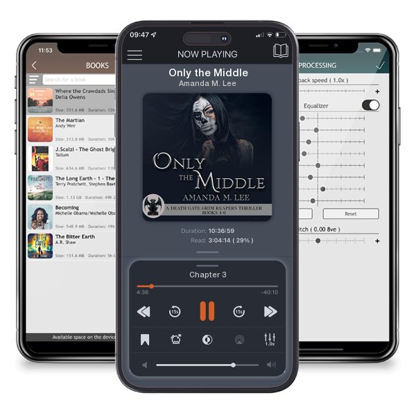 Download fo free audiobook Only the Middle by Amanda M. Lee and listen anywhere on your iOS devices in the ListenBook app.