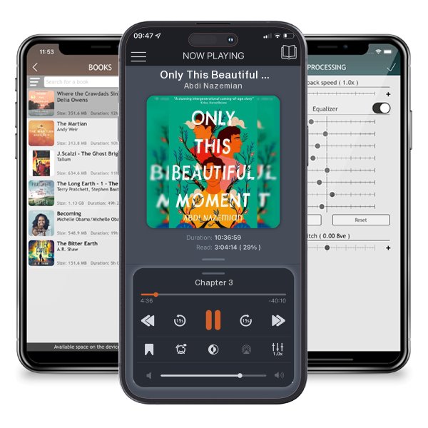 Download fo free audiobook Only This Beautiful Moment by Abdi Nazemian and listen anywhere on your iOS devices in the ListenBook app.