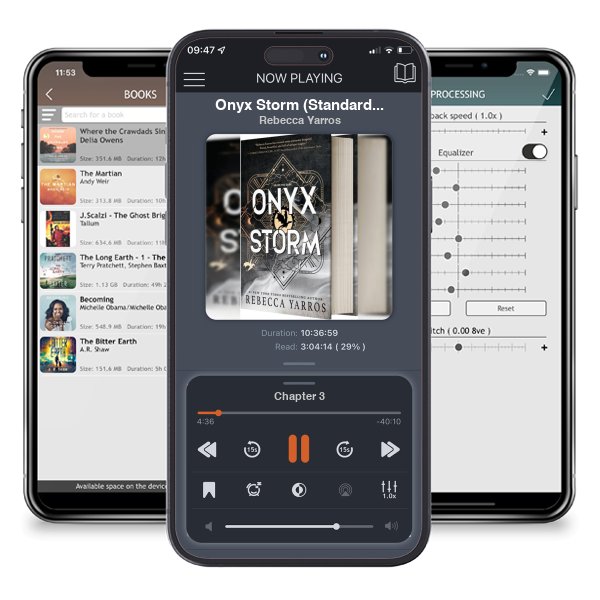 Download fo free audiobook Onyx Storm (Standard Edition) by Rebecca Yarros and listen anywhere on your iOS devices in the ListenBook app.