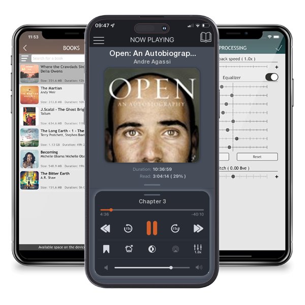 Download fo free audiobook Open: An Autobiography by Andre Agassi and listen anywhere on your iOS devices in the ListenBook app.