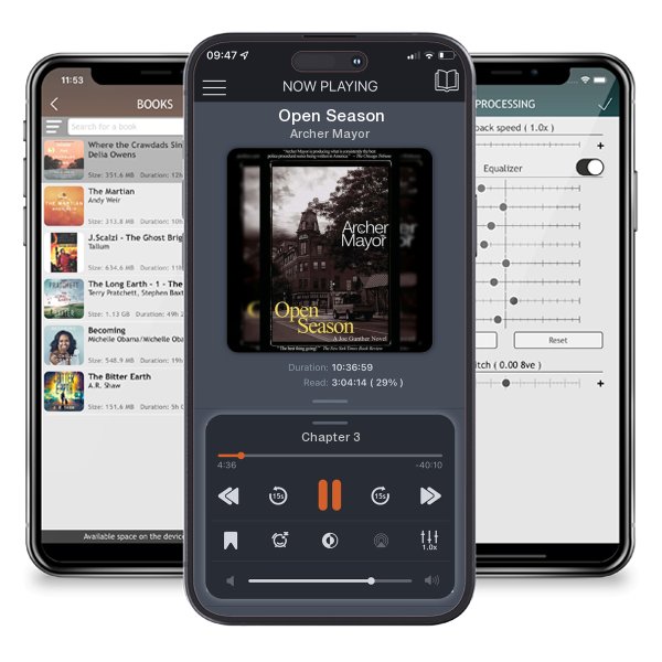 Download fo free audiobook Open Season by Archer Mayor and listen anywhere on your iOS devices in the ListenBook app.