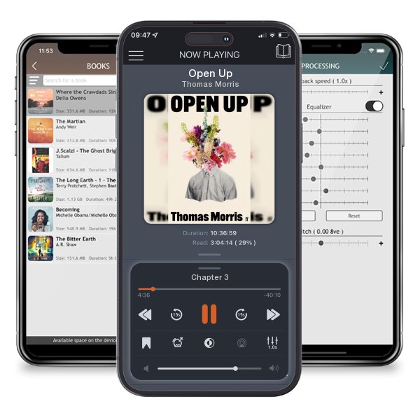Download fo free audiobook Open Up by Thomas Morris and listen anywhere on your iOS devices in the ListenBook app.