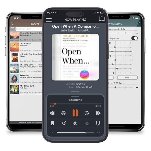 Download fo free audiobook Open When A Companion for Lifes Twists & Turns by Julie Smith,  Anon9780063359260 and listen anywhere on your iOS devices in the ListenBook app.