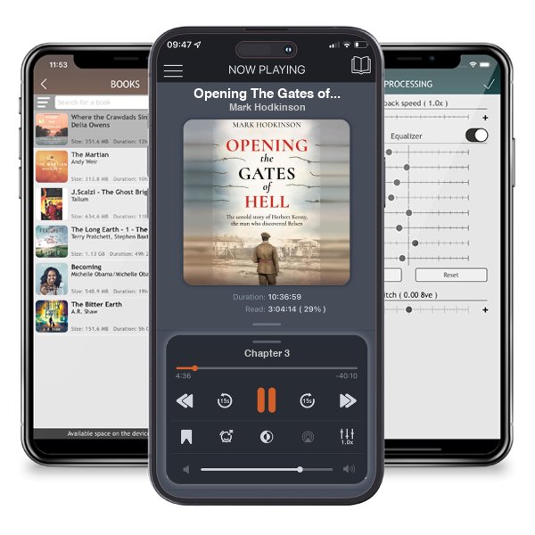 Download fo free audiobook Opening The Gates of Hell: The untold story of Herbert Kenny, the man who discovered Belsen by Mark Hodkinson and listen anywhere on your iOS devices in the ListenBook app.