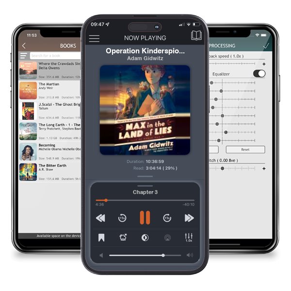 Download fo free audiobook Operation Kinderspion 02 Max in the Land of Lies by Adam Gidwitz and listen anywhere on your iOS devices in the ListenBook app.