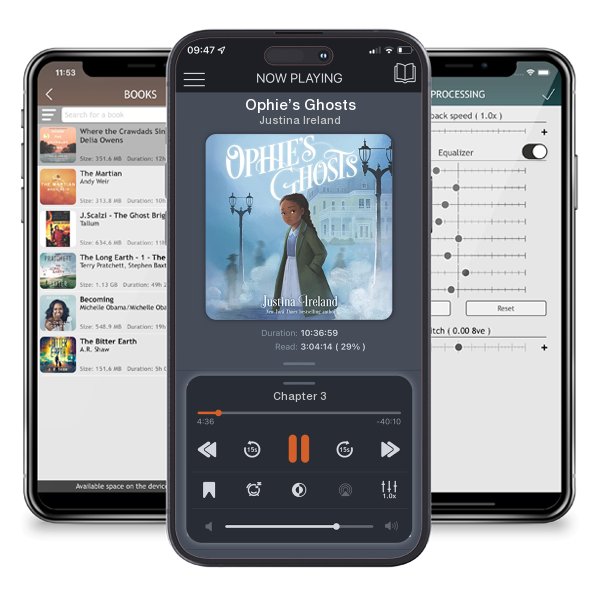 Download fo free audiobook Ophie’s Ghosts by Justina Ireland and listen anywhere on your iOS devices in the ListenBook app.