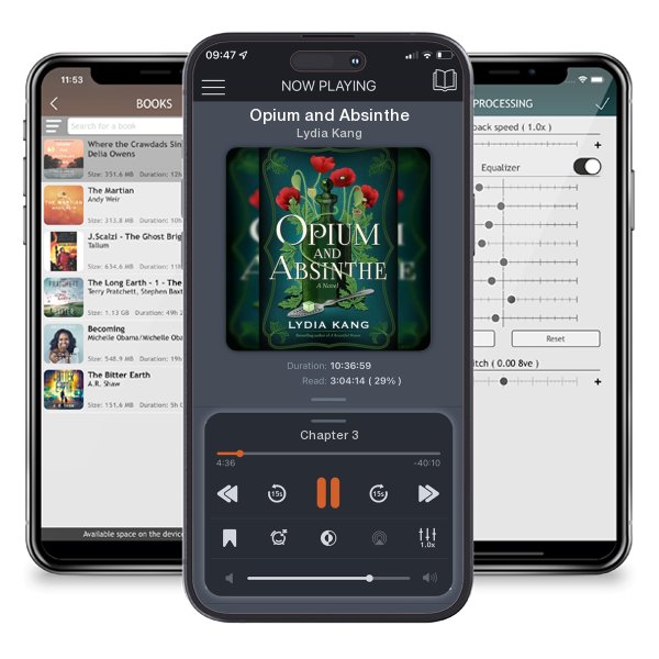 Download fo free audiobook Opium and Absinthe by Lydia Kang and listen anywhere on your iOS devices in the ListenBook app.