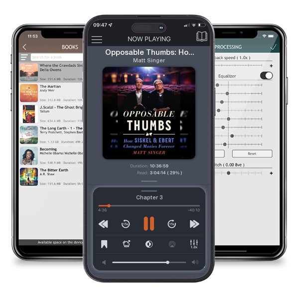 Download fo free audiobook Opposable Thumbs: How Siskel & Ebert Changed Movies Forever by Matt Singer and listen anywhere on your iOS devices in the ListenBook app.