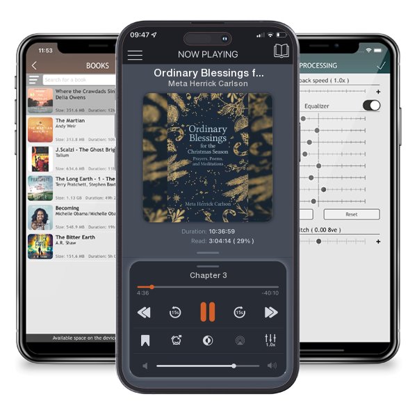 Download fo free audiobook Ordinary Blessings for the Christmas Season: Prayers, Poems,... by Meta Herrick Carlson and listen anywhere on your iOS devices in the ListenBook app.