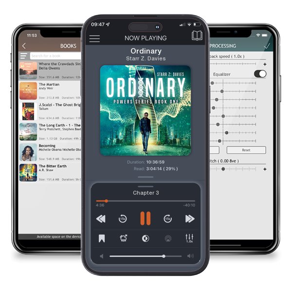 Download fo free audiobook Ordinary by Starr Z. Davies and listen anywhere on your iOS devices in the ListenBook app.