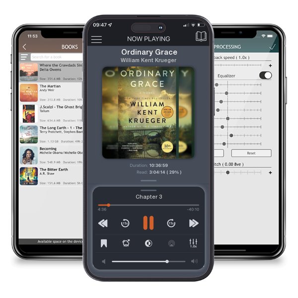 Download fo free audiobook Ordinary Grace by William Kent Krueger and listen anywhere on your iOS devices in the ListenBook app.