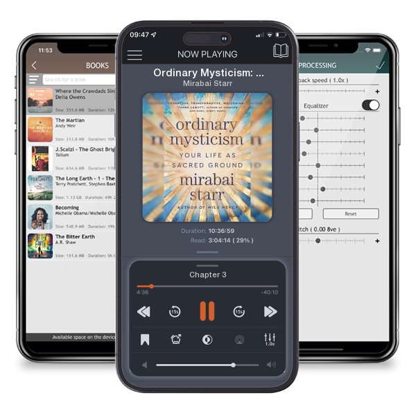 Download fo free audiobook Ordinary Mysticism: Your Life as Sacred Ground by Mirabai Starr and listen anywhere on your iOS devices in the ListenBook app.