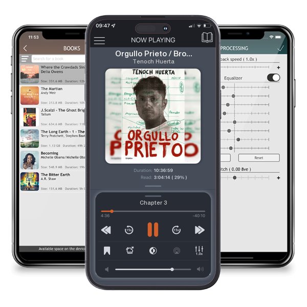 Download fo free audiobook Orgullo Prieto / Brown Pride by Tenoch Huerta and listen anywhere on your iOS devices in the ListenBook app.