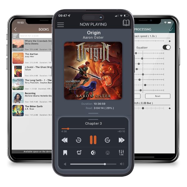 Download fo free audiobook Origin by Aaron Oster and listen anywhere on your iOS devices in the ListenBook app.