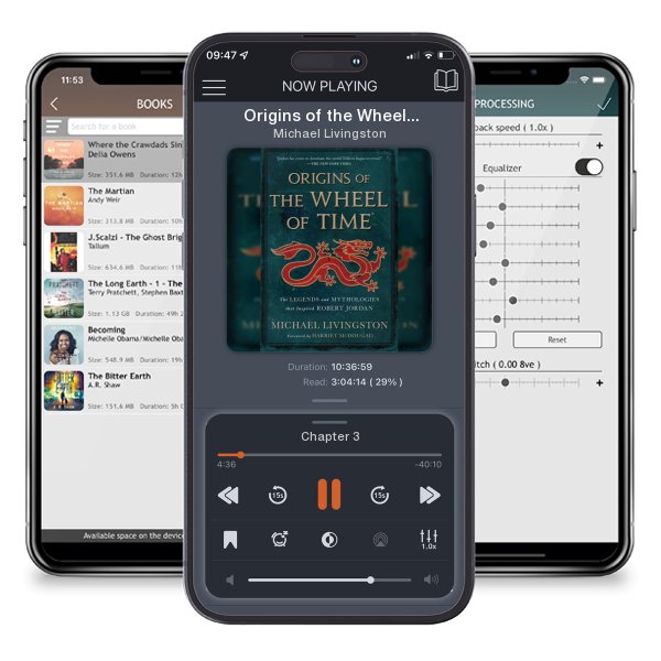 Download fo free audiobook Origins of the Wheel of Time: The Legends and Mythologies... by Michael Livingston and listen anywhere on your iOS devices in the ListenBook app.