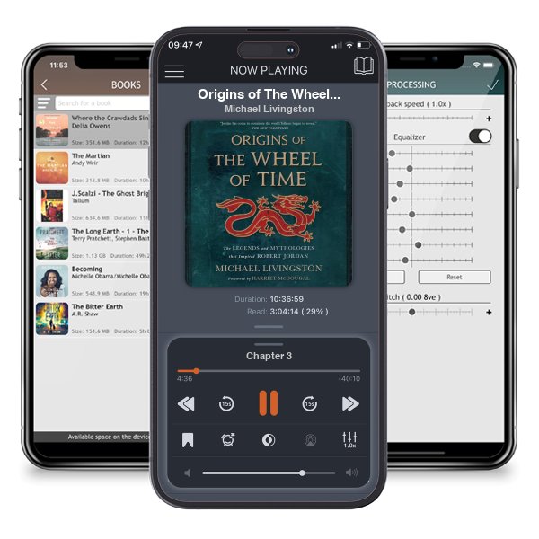 Download fo free audiobook Origins of The Wheel of Time: The Legends and Mythologies That Inspired Robert Jordan by Michael Livingston and listen anywhere on your iOS devices in the ListenBook app.