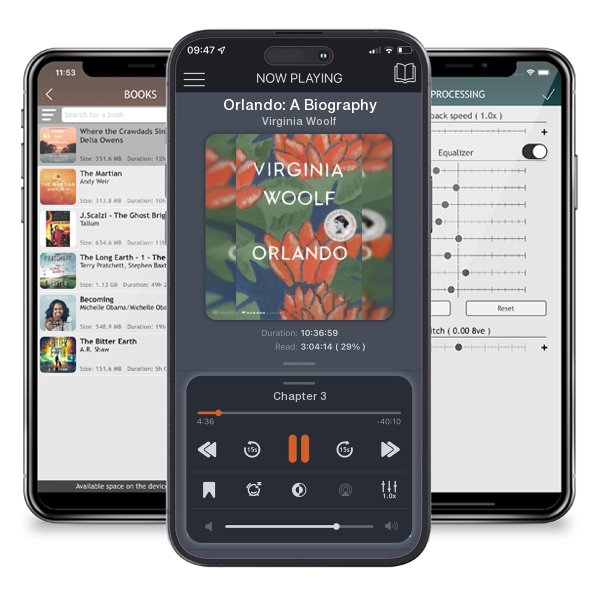 Download fo free audiobook Orlando: A Biography by Virginia Woolf and listen anywhere on your iOS devices in the ListenBook app.