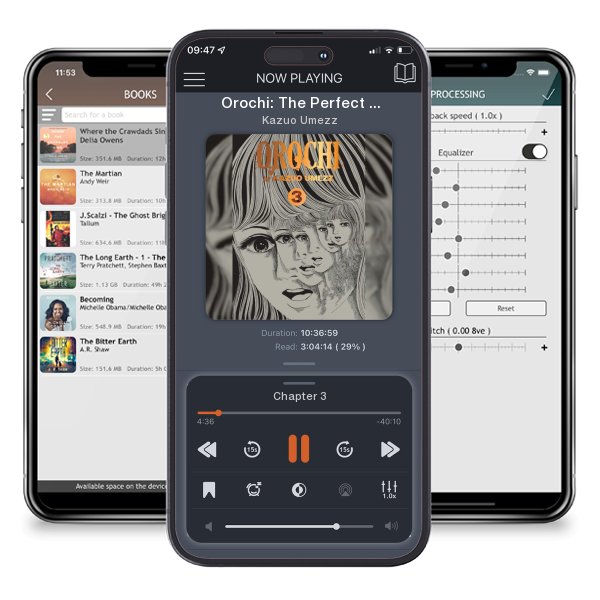 Download fo free audiobook Orochi: The Perfect Edition, Vol. 3 by Kazuo Umezz and listen anywhere on your iOS devices in the ListenBook app.