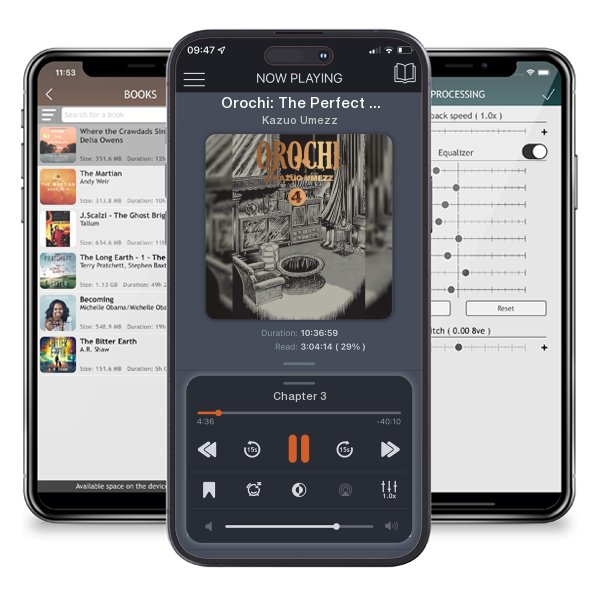 Download fo free audiobook Orochi: The Perfect Edition, Vol. 4 by Kazuo Umezz and listen anywhere on your iOS devices in the ListenBook app.