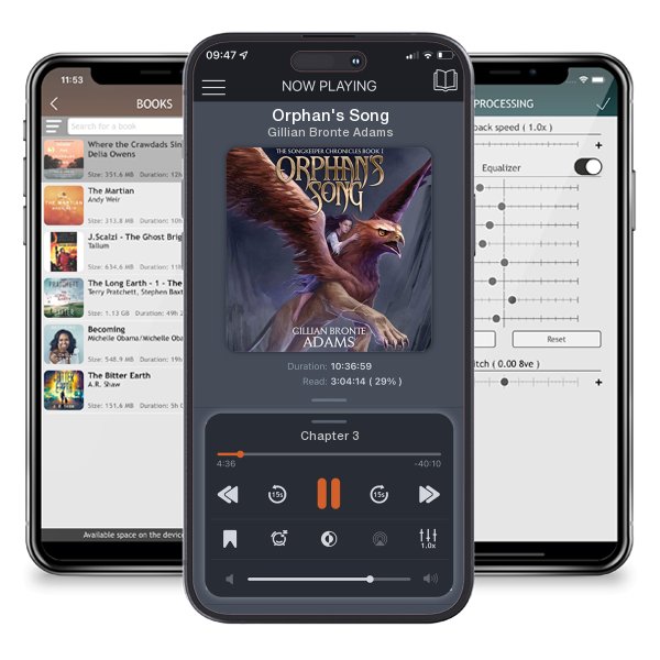 Download fo free audiobook Orphan's Song by Gillian Bronte Adams and listen anywhere on your iOS devices in the ListenBook app.
