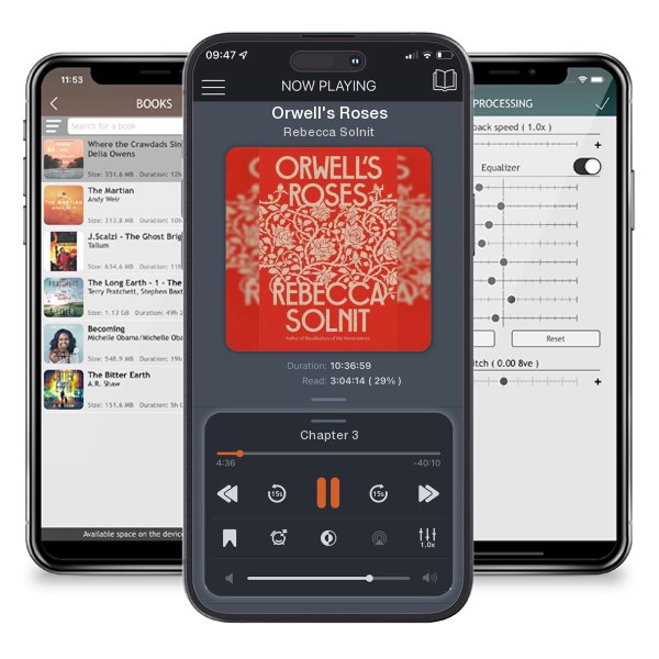 Download fo free audiobook Orwell's Roses by Rebecca Solnit and listen anywhere on your iOS devices in the ListenBook app.