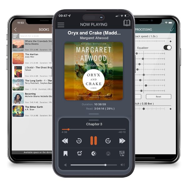 Download fo free audiobook Oryx and Crake (MaddAddam, #1) by Margaret Atwood and listen anywhere on your iOS devices in the ListenBook app.