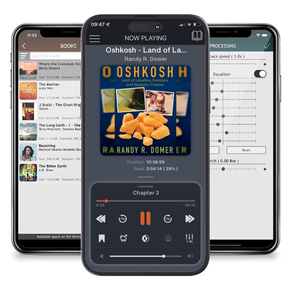 Download fo free audiobook Oshkosh - Land of Lakeflies, Bubblers and Squeaky Cheese by Randy R. Domer and listen anywhere on your iOS devices in the ListenBook app.