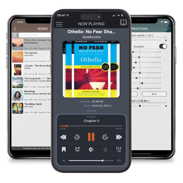 Download fo free audiobook Othello: No Fear Shakespeare Deluxe Student Edition: Volume 7 (Sparknotes No Fear Shakespeare) by Sparknotes and listen anywhere on your iOS devices in the ListenBook app.