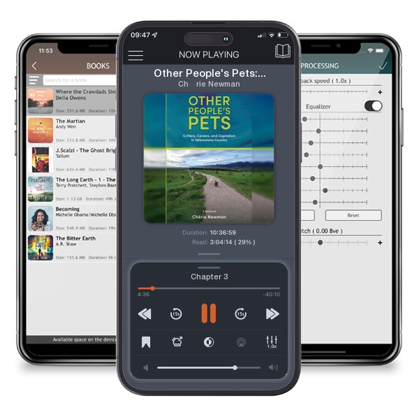 Download fo free audiobook Other People's Pets: Critters, Careers, and Capitalism in Yellowstone Country by Chérie Newman and listen anywhere on your iOS devices in the ListenBook app.