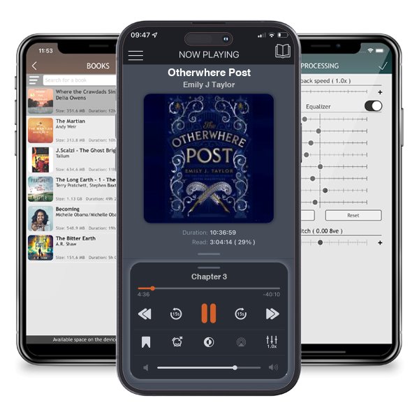 Download fo free audiobook Otherwhere Post by Emily J Taylor and listen anywhere on your iOS devices in the ListenBook app.