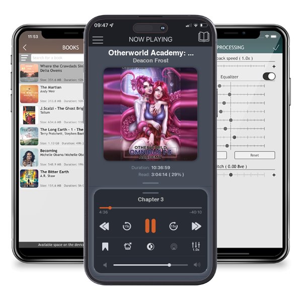 Download fo free audiobook Otherworld Academy: Omnibus 1-3 (Otherworld Academy Omnibus Book 1) by Deacon Frost and listen anywhere on your iOS devices in the ListenBook app.
