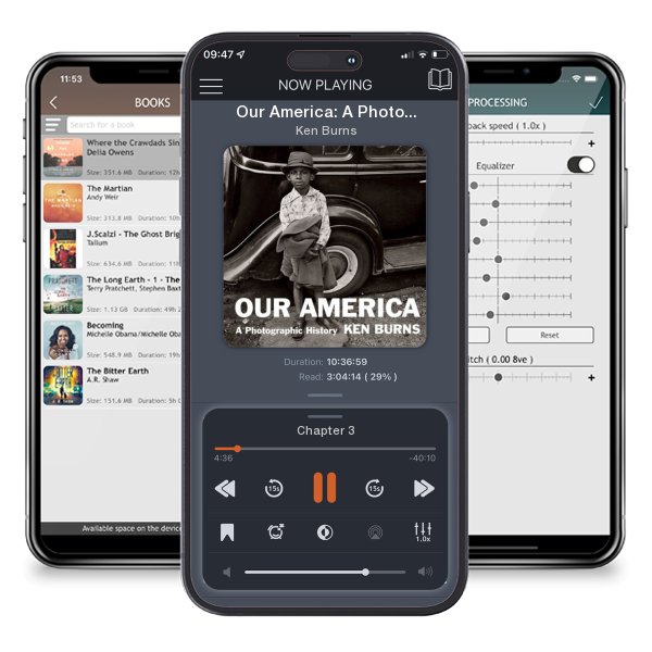 Download fo free audiobook Our America: A Photographic History by Ken Burns and listen anywhere on your iOS devices in the ListenBook app.