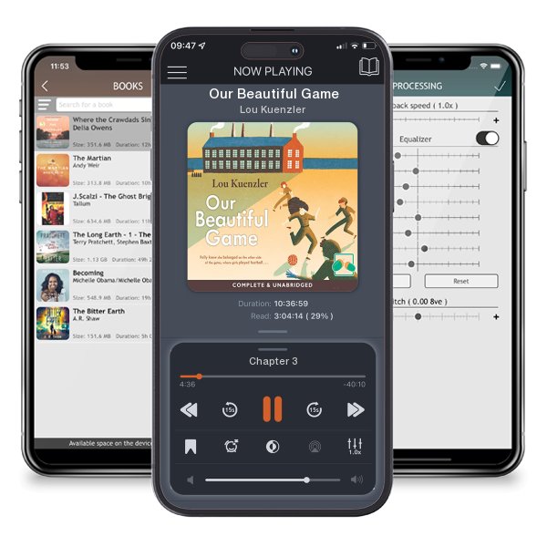 Download fo free audiobook Our Beautiful Game by Lou Kuenzler and listen anywhere on your iOS devices in the ListenBook app.