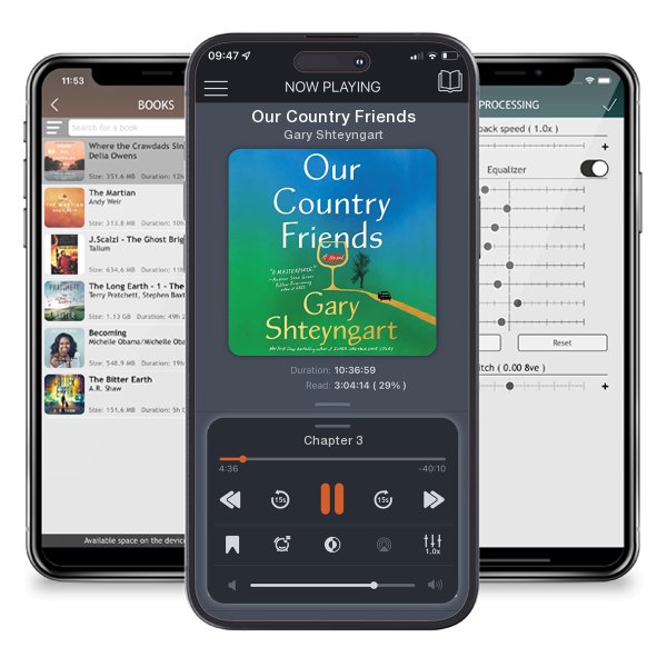 Download fo free audiobook Our Country Friends by Gary Shteyngart and listen anywhere on your iOS devices in the ListenBook app.