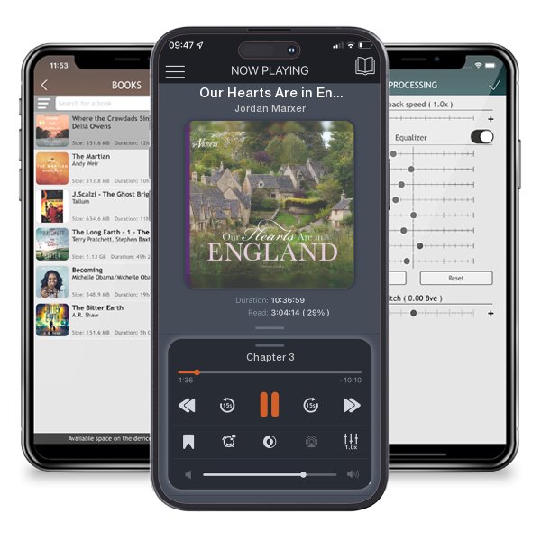 Download fo free audiobook Our Hearts Are in England (Victoria) by Jordan Marxer and listen anywhere on your iOS devices in the ListenBook app.