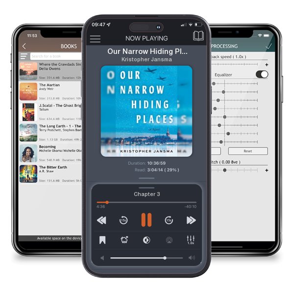 Download fo free audiobook Our Narrow Hiding Places by Kristopher Jansma and listen anywhere on your iOS devices in the ListenBook app.