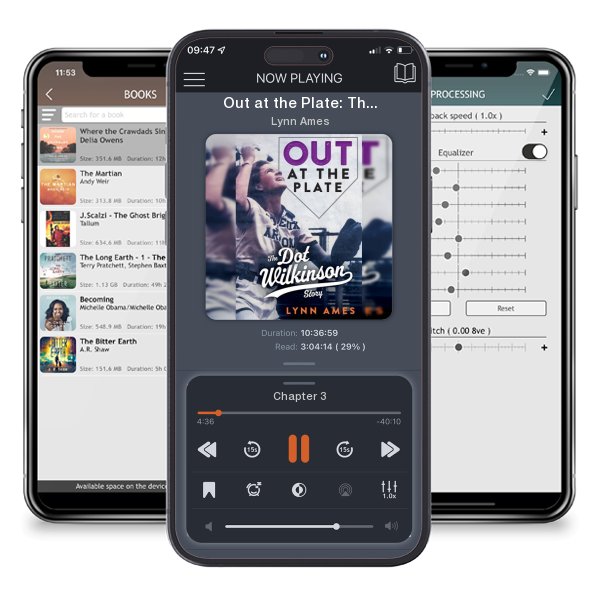 Download fo free audiobook Out at the Plate: The Dot Wilkinson Story by Lynn Ames and listen anywhere on your iOS devices in the ListenBook app.