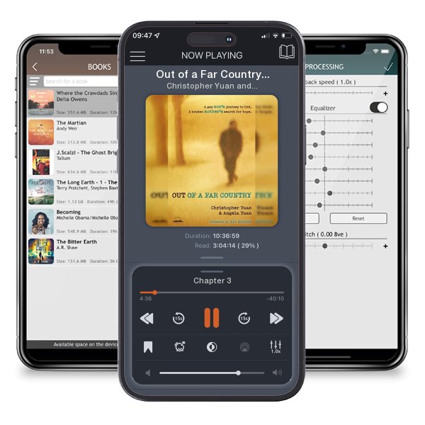 Download fo free audiobook Out of a Far Country: A Gay Son's Journey to God, a Broken... by Christopher Yuan and Angela Yuan and listen anywhere on your iOS devices in the ListenBook app.