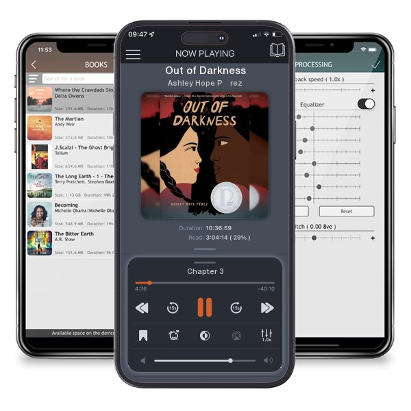 Download fo free audiobook Out of Darkness by Ashley Hope Pérez and listen anywhere on your iOS devices in the ListenBook app.