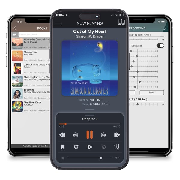 Download fo free audiobook Out of My Heart by Sharon M. Draper and listen anywhere on your iOS devices in the ListenBook app.
