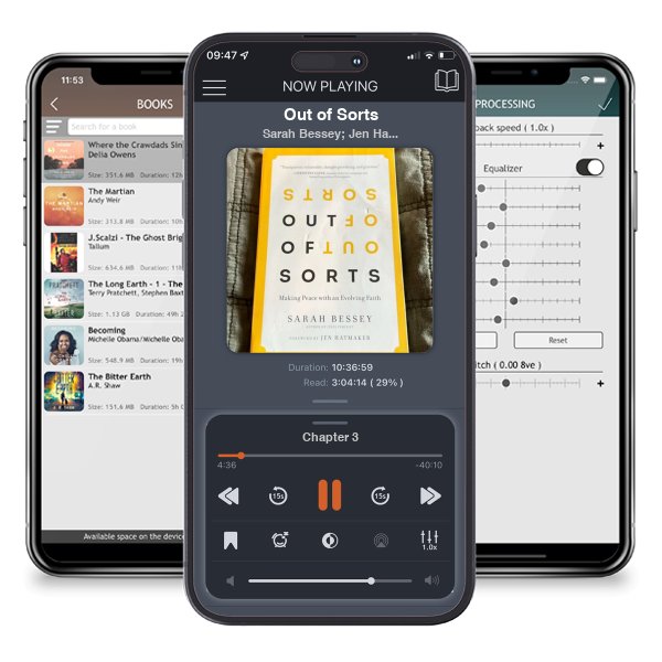 Download fo free audiobook Out of Sorts by Sarah Bessey; Jen Hatmaker and listen anywhere on your iOS devices in the ListenBook app.