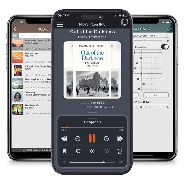 Download fo free audiobook Out of the Darkness by Frank Trentmann and listen anywhere on your iOS devices in the ListenBook app.