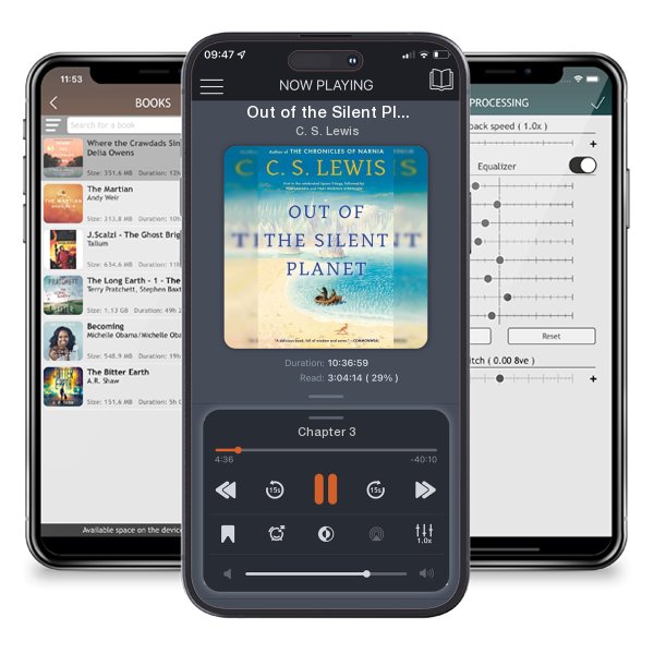 Download fo free audiobook Out of the Silent Planet by C. S. Lewis and listen anywhere on your iOS devices in the ListenBook app.