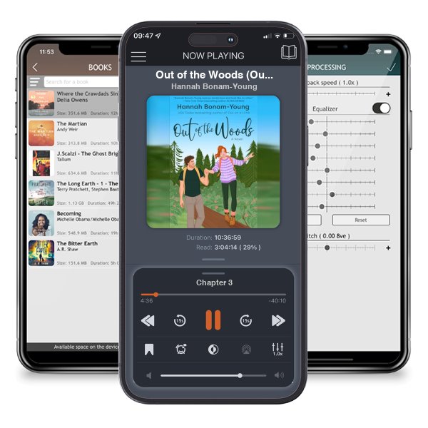 Download fo free audiobook Out of the Woods (Out, #2) by Hannah Bonam-Young and listen anywhere on your iOS devices in the ListenBook app.