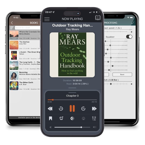 Download fo free audiobook Outdoor Tracking Handbook: How to find anything in the wild by Ray Mears and listen anywhere on your iOS devices in the ListenBook app.