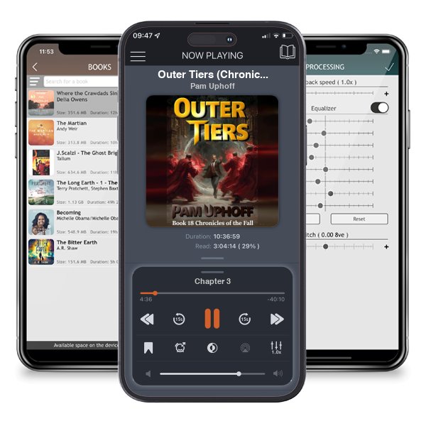 Download fo free audiobook Outer Tiers (Chronicles of the Fall Book 18) by Pam Uphoff and listen anywhere on your iOS devices in the ListenBook app.