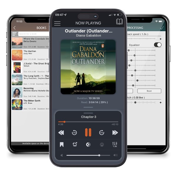 Download fo free audiobook Outlander (Outlander, #1) by Diana Gabaldon and listen anywhere on your iOS devices in the ListenBook app.